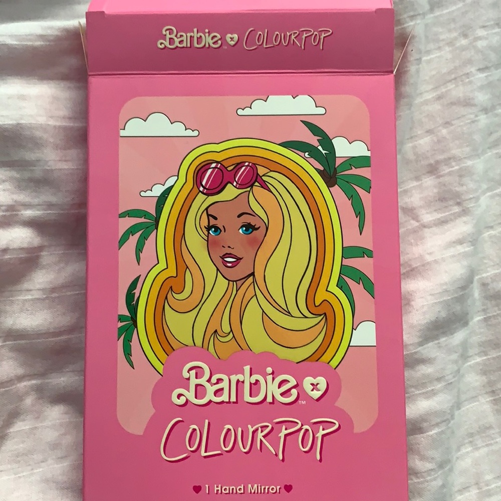 Barbie X Colourpop Hand Mirror